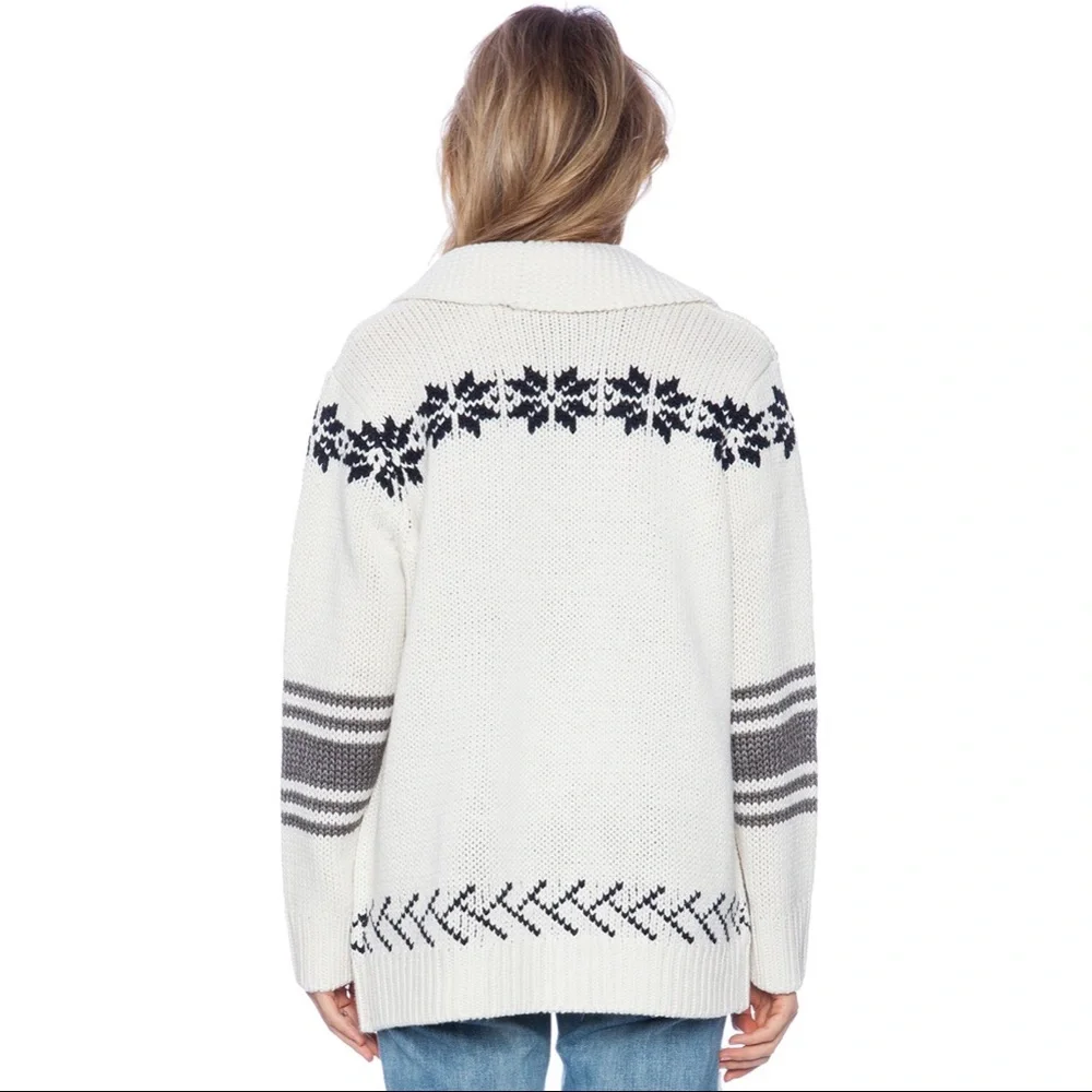 525 America Skiers BF Cardigan - Size XS - Picture 4 of 4